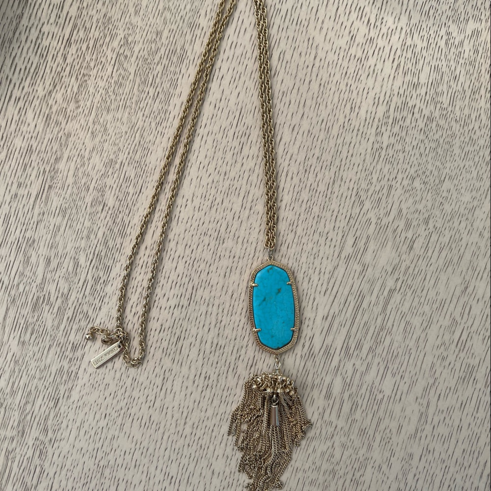 Kendra Scott Rayne Necklace in Turquoise